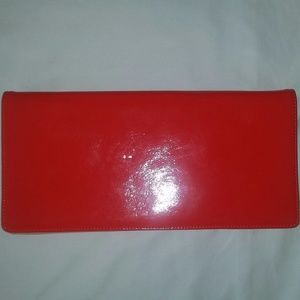 Halogen Patent Leather Satchel/Wallet